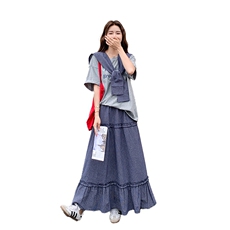 设计感时尚高级感格子套装裙2562P165K248，女装套装/套裙，2C029
