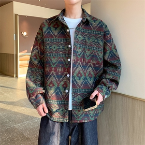春秋季开衫美式小外套男女同款新款美式夹克XZ102B-1-J271P55图片