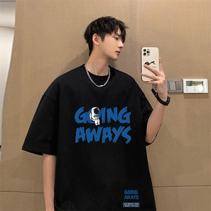 麂皮绒短袖t恤男大码半袖男 JD82230-P25图片