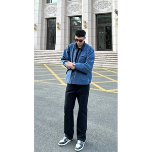 底特律工装夹克短款古着美式复古潮牌cleanfit外套男春秋P11-P85图片