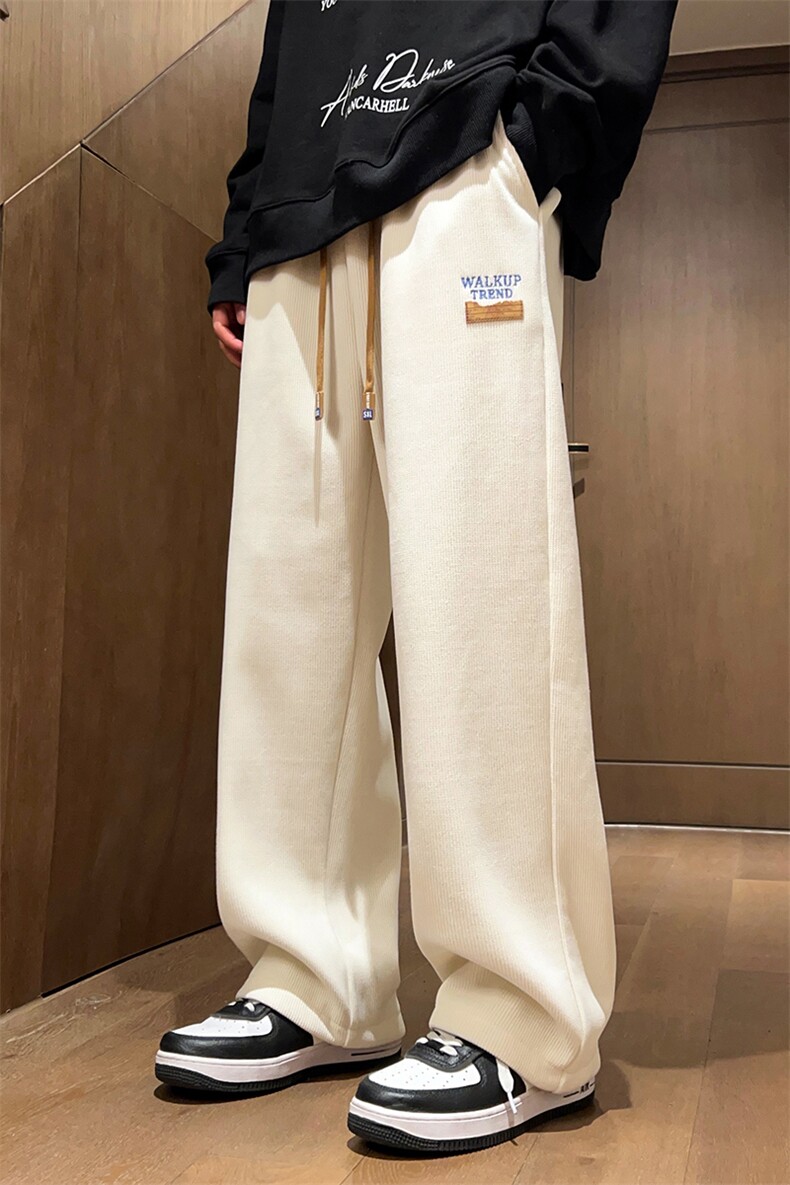 供抖音高品质人气加绒加厚裤子男416B-1-KL770-P50控78加绒P60,男装卫衣,星座416B-1