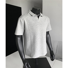 现货主推POLO衫夏季短袖翻领半袖上衣cleanfit正肩t恤衫S419特28，男装T恤，电商A233-1
