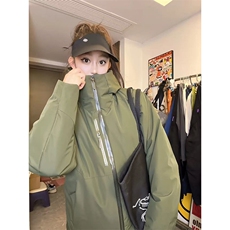 高品防风保暖抗寒运动户外防泼水连帽棉服棉衣男女A1218-P138，男装棉衣，星座1505