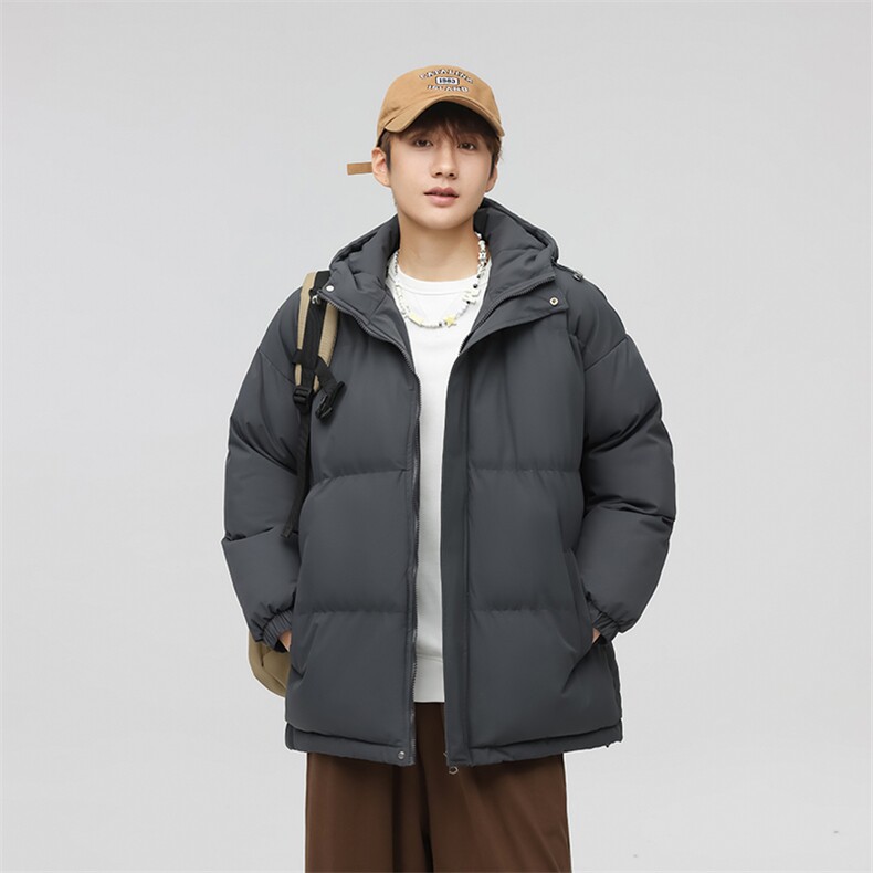 现货抖音得物可供视频三防加厚羽绒连帽棉衣外套情侣棉服WM1277,男装棉衣,电商A486