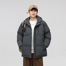 现货抖音得物可供视频三防加厚羽绒连帽棉衣外套情侣棉服WM1277，男装棉衣，电商A486
