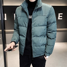 店主风棉衣男2024冬季新款纯色修身跑量立领棉服外套MY2382-p125，男装棉衣，电商D303