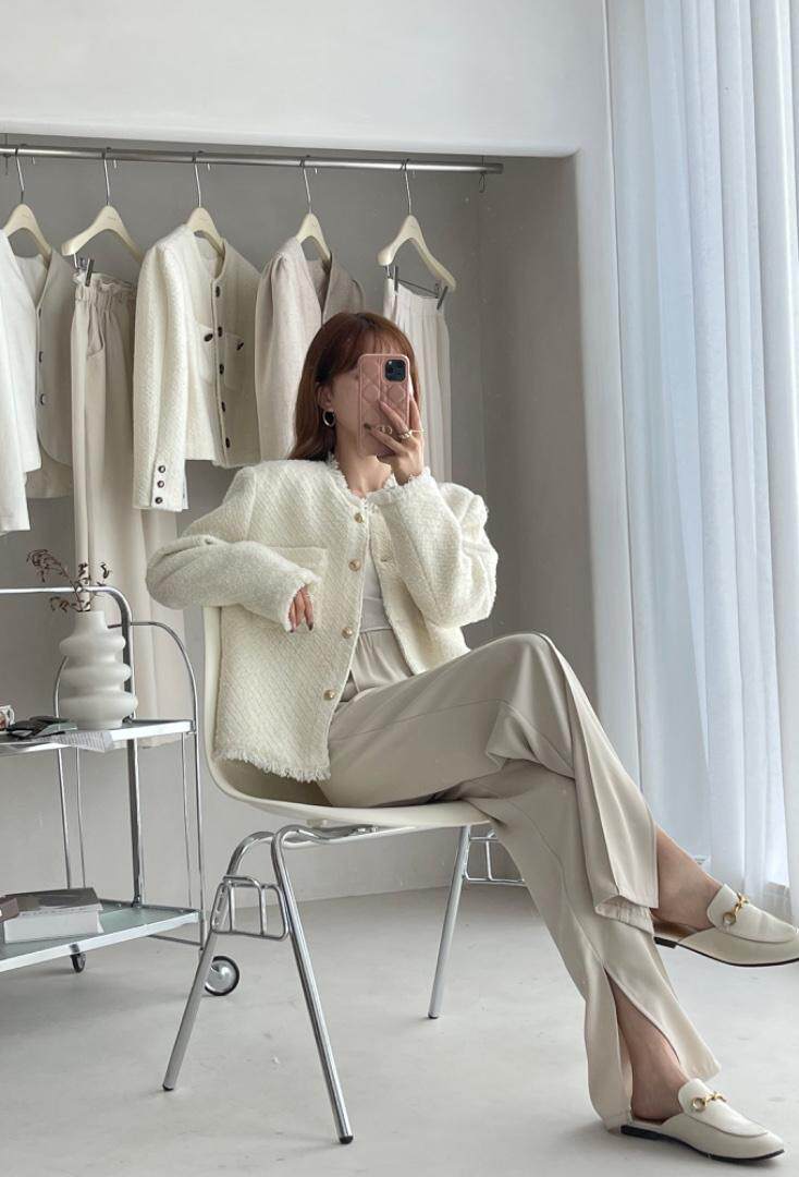 圆领小香外套，其它，TVMV(4F)