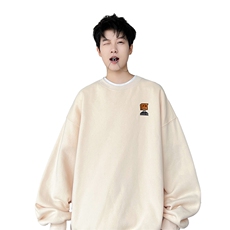 ！圆领卫衣男长袖T恤男WY173-P28加绒款（JR）-P33控价:49，男装卫衣，电商B367