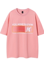 1白底条纹印花设计潮大码M-5XL短袖T恤男DT77779P18块特价控38，男装T恤，星座226-2