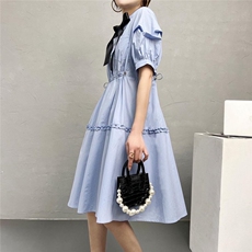 现货新款连衣裙，女装连衣裙，序儿