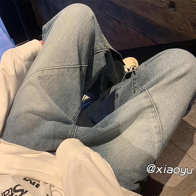 XZ616春季大码新款设计感牛仔裤TY506P65控78,男装牛仔裤,星座512A（原616）