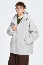 现货冬季连帽棉服得物二开跑量款棉衣男女同款C323-1-MY8850-P88，男装棉衣，电商C323-1