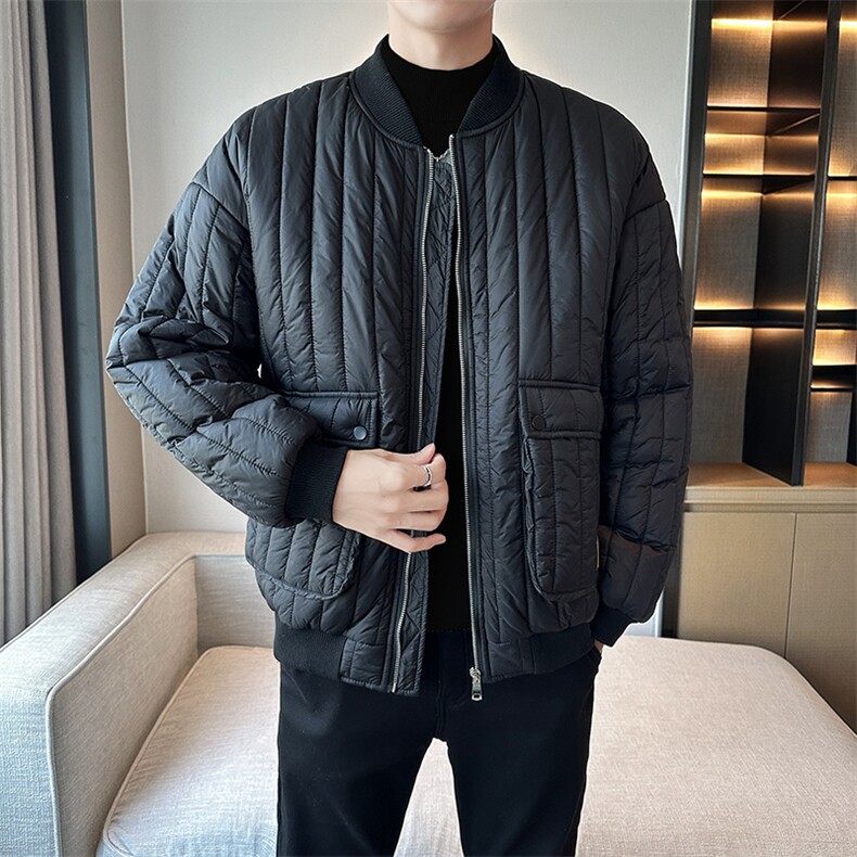 直播冬新款棉衣羽绒棉男潮牌男加厚棉服港风宽松外套MY5056,男装棉衣,电商A236