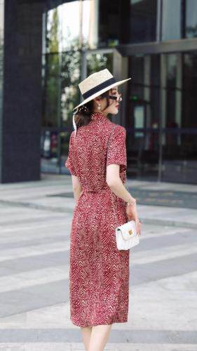 2021:时尚新款连衣裙，女装连衣裙，VolcanicFlame丽璨