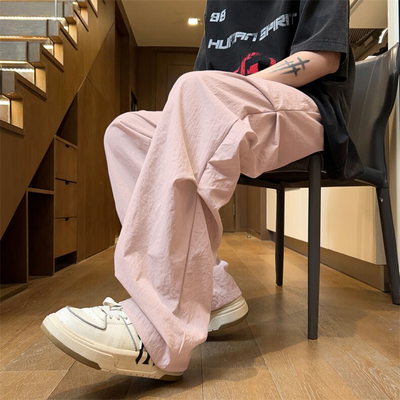 量大优供视频夏季直筒宽松阔腿男女休闲裤CK31特P28控58M-4XL,男装休闲裤,电商B325