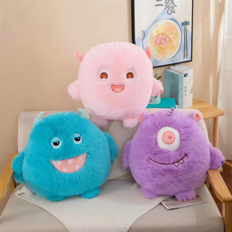 三色怪兽，亚宾毛绒玩具厂
