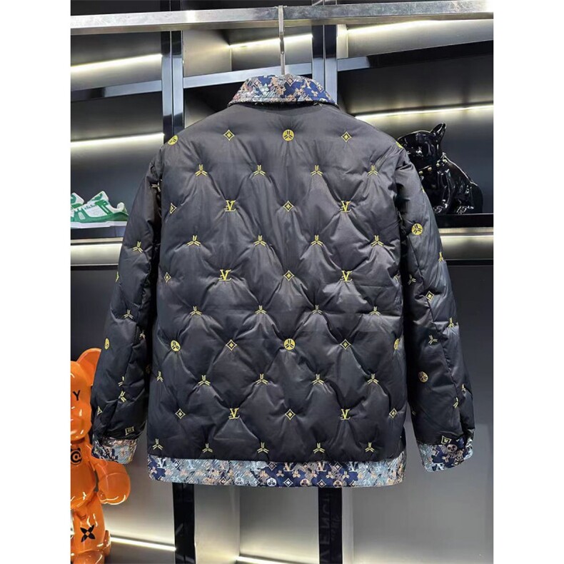 (网图)翻领拼接羽绒服高品质休闲百搭轻奢潮流羽绒313B-AL02-P170,男装羽绒服,星座313B