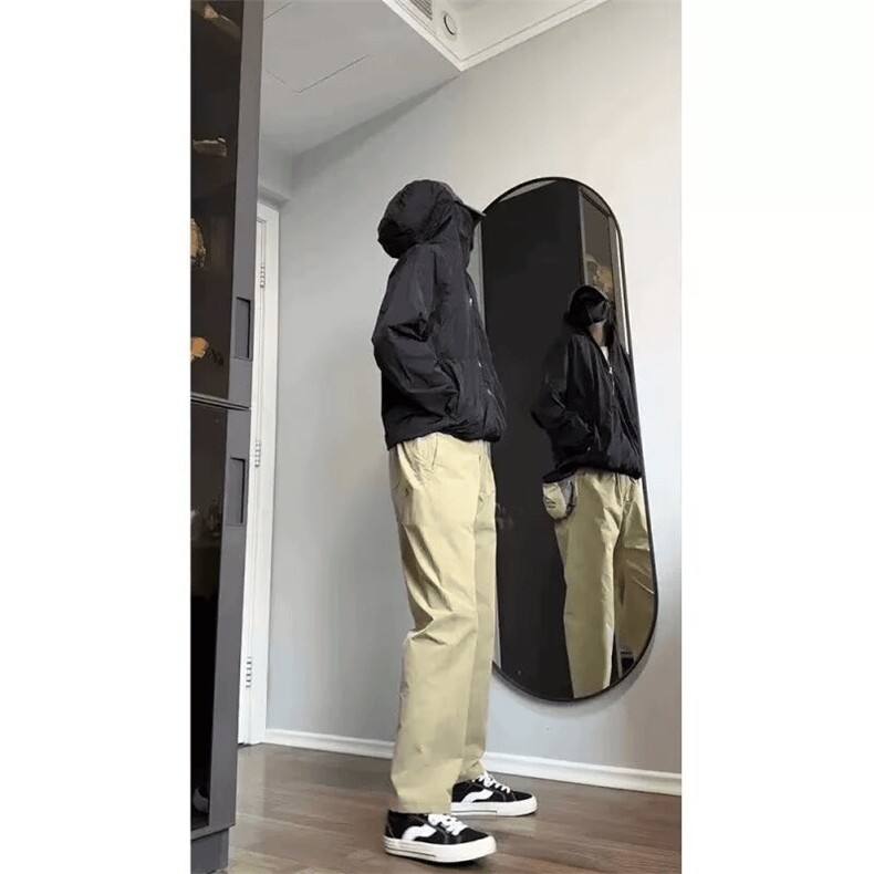 网图100聚酯纤维YK86022-P40藏青色改版防水冲锋裤子,男装休闲裤,电商A086-1