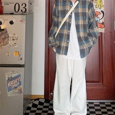 DCS09-P38新款美式短袖衬衫男夏季复古宽松休闲五分袖衬衣潮牌，男装衬衫，星座603-2
