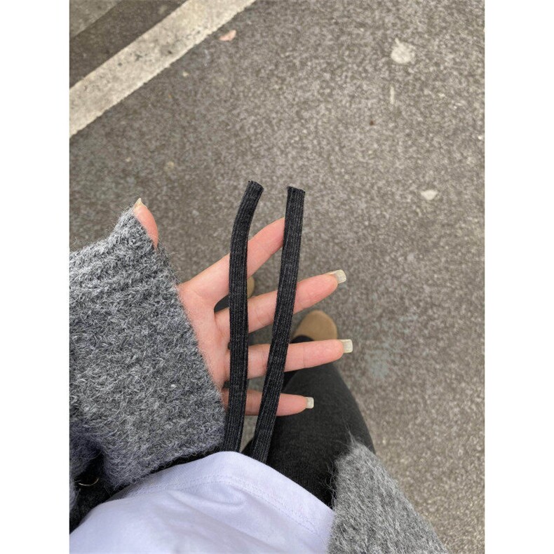 美式弯刀卫裤男款秋冬季潮牌加绒加厚慵懒风阔腿拖地休闲糯米裤子,男装休闲裤,星座1007（原301D）