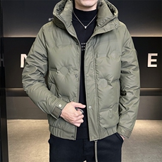 标50白鸭绒连帽轻薄款羽绒服男修身外套正品C317-Y8819-P175，男装羽绒服，电商C317