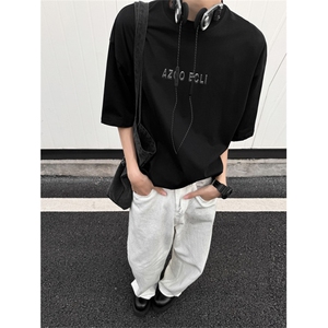 XZ1005-1-TTH0038-P35-夏季金属印花短袖T恤！！图片
