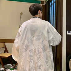2025秋季新款港风外景大码立领棒球服夹克M-5XHJ24186-特P70，男装夹克，电商A022