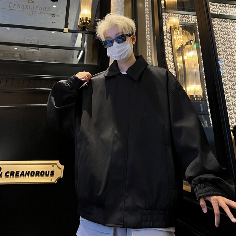 量大优供视频垫肩阿尔法飞行员翻领外套夹克男CP46-特75,男装夹克,电商B371