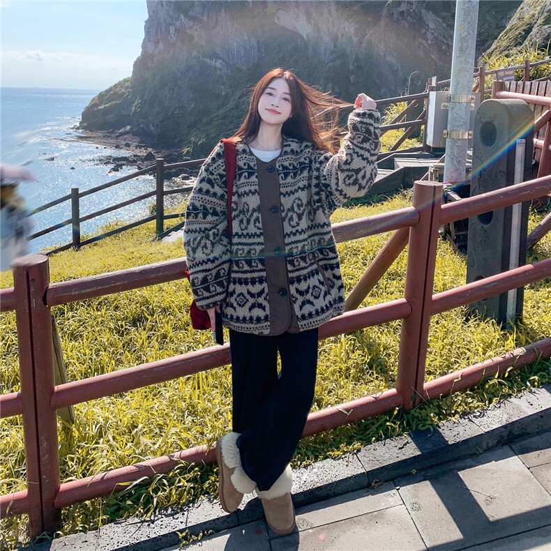 新款现货款号7759羊羔毛棉衣P185K268,女装棉衣/棉服,2D043
