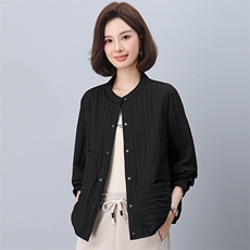 2025春秋季时尚简约大方气质优雅显瘦休闲百搭潮流短外套，女装短外套，独衣靓