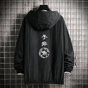 FS63070-P55 薄款防晒衣男透气防紫外线钓鱼外套冰丝防晒服图片