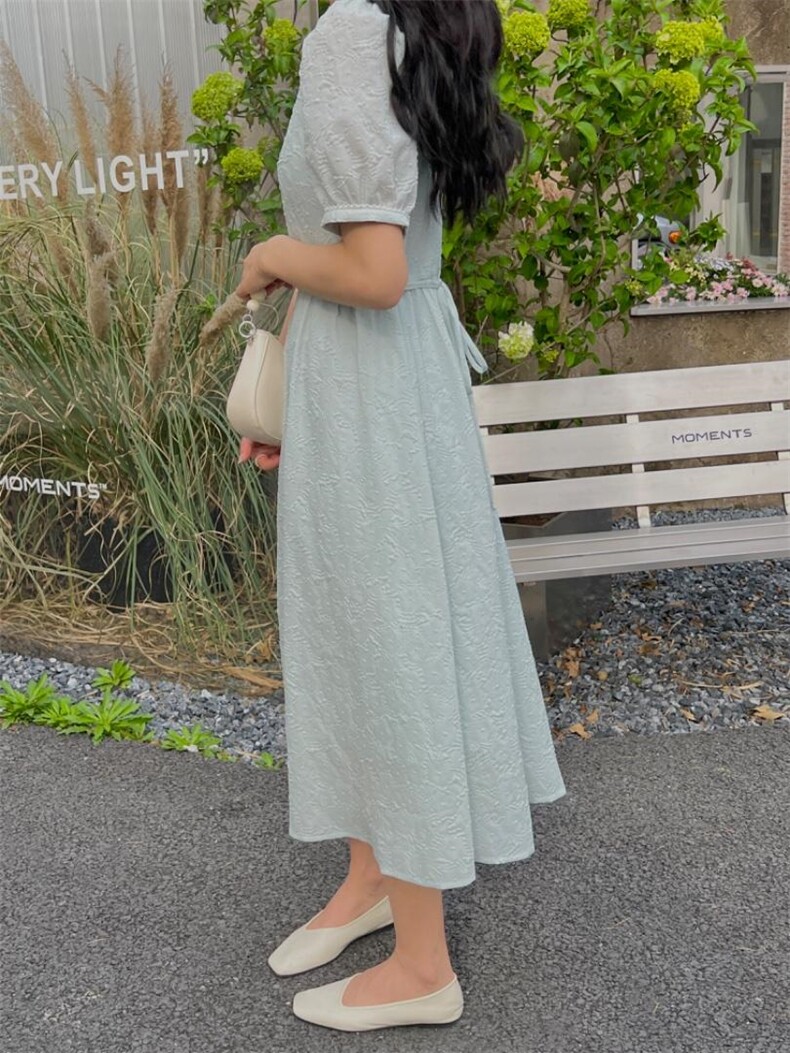 【现货】夏季新款气质连衣裙，女装连衣裙，奥瑾