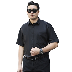 XS-8XL高档休闲男式短袖衬衫商务休闲1405款，男装衬衫，星座802