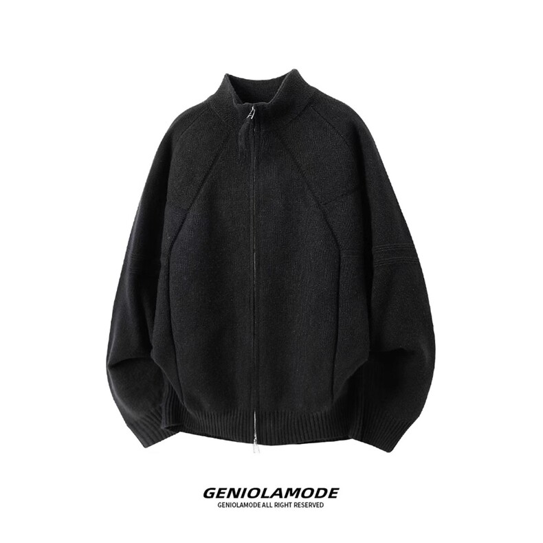 1506-1/GM1120/P60开衫毛衣秋冬轻熟风百搭简约拉链休闲外套1,男装针织衫/毛衣,星座1506A