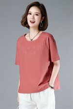 纯色气质大方简约百搭个性时尚潮流T恤，女装T恤，奕阳依阁