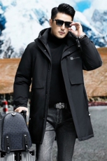 B8822钱塘2020-3新款时尚长款冬季厚款简约中年男士羽绒服P348，男装羽绒服，钱塘207-3