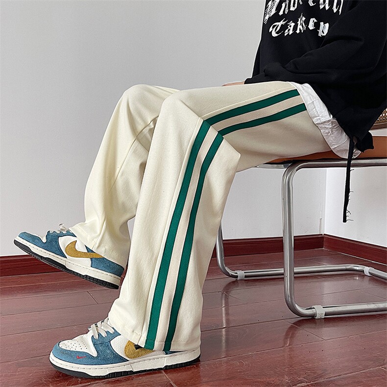 得物品质港风宽松运动裤户外休闲裤男长裤  227-2*K50*P60控78图片