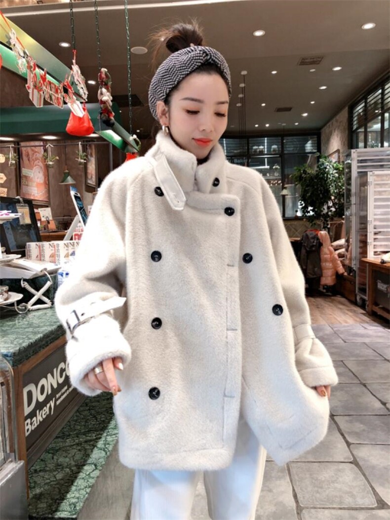 欧貂大衣高大尚，女装，一杭