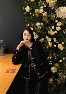 小香风外套图片