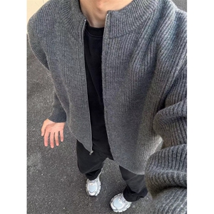 【有货】M5653HH-特P55 cleanfit拉链开衫毛衣外套男款针织衫图片