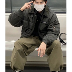 设计感拉链飞行员外套男装宽松高级机车服工装夹克棒球服J678，男装夹克，星座1116A（原606A-3）