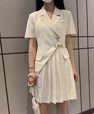 2023夏装新品西装连衣裙，女装西装，小车家(5F)