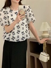 夏季新款泡泡面料小衫，其它，素名