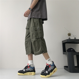 夏季美式工装七分裤男中裤 D309B-K82-P50图片