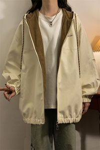 春秋季皮衣外套男女同款新款美式夹克XZ102B-1-JK2535P85图片