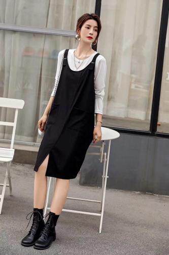 两件套连衣裙，女装连衣裙，琪轩蔓莎