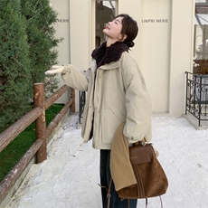 现货主推！！羽绒派克服50绒2C203-5585A-P275-K418，女装羽绒服，2C203