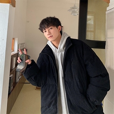 主推数据款M-6XL新款冬季加大加厚宽松立领棉服XZ109-1-223-P88，男装棉衣，星座109-1