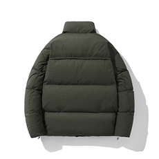 新标90白鸭绒简约休闲立领外套纯色加厚羽绒服ESY0212-P210，男装羽绒服，电商B306