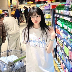 万针全刺绣工艺抖音得物高品质260克重磅纯棉双纱美式高街短袖T恤，男装T恤，电商A486